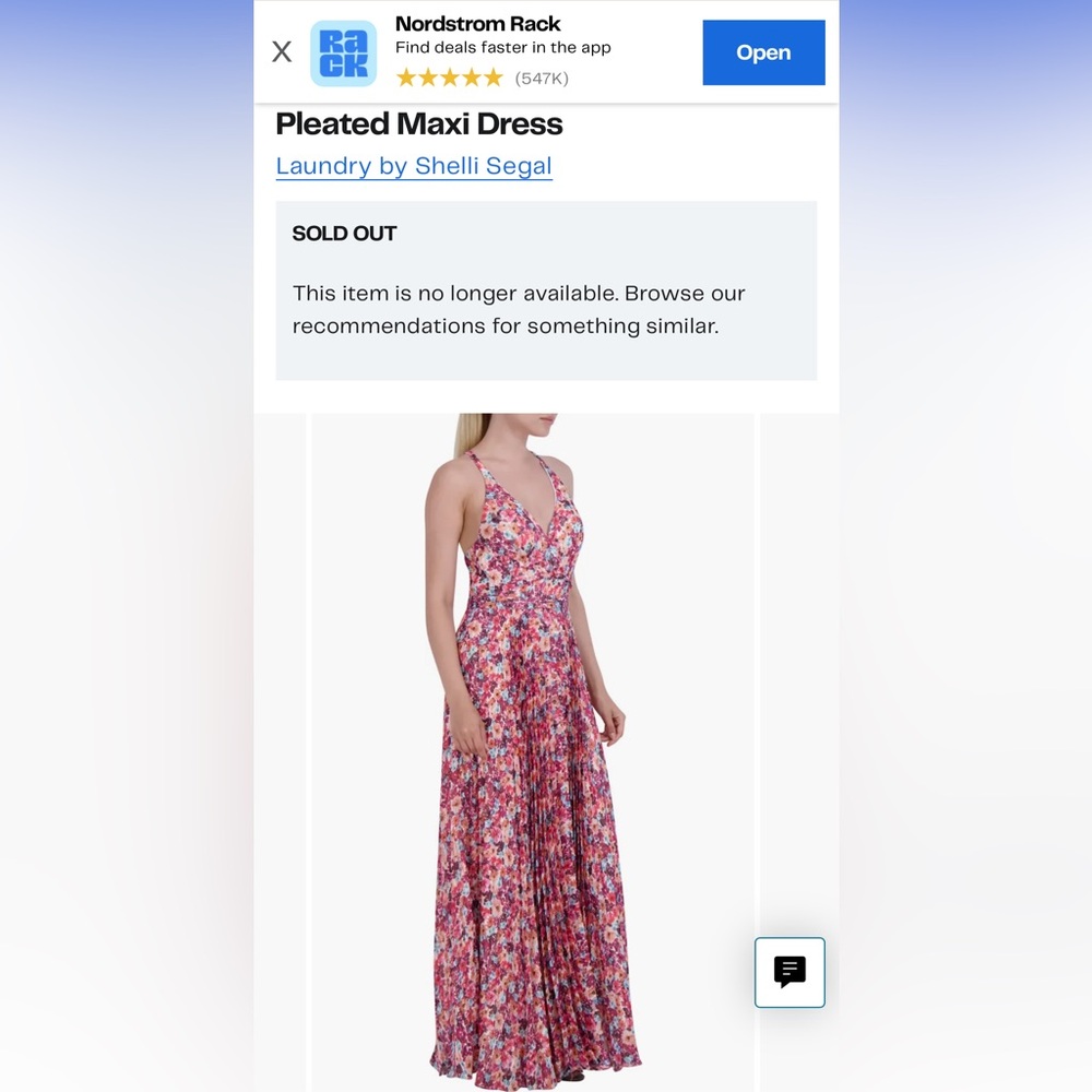 Pleated Maxi Dress | Laundry Shelli Segal